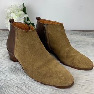Madewell‎ charley boots suede booties